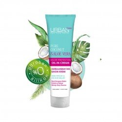 Urban Care Saf Hindistan Cevizi Yağı ve Aloe Vera İçeren Renk Koruyucu Durulanmayan Bakım Kremi 150 ml