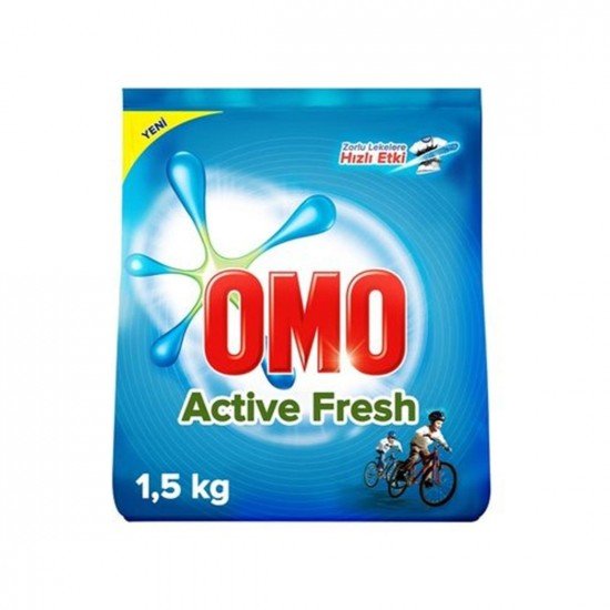 Omo Active Fresh Toz Deterjan 1,5 kg