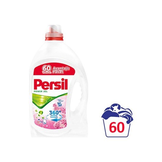 Persil Expert Jel Sıvı Çamaşır Deterjanı Gülün Büyüsü 60 Yıkama 4200 ML