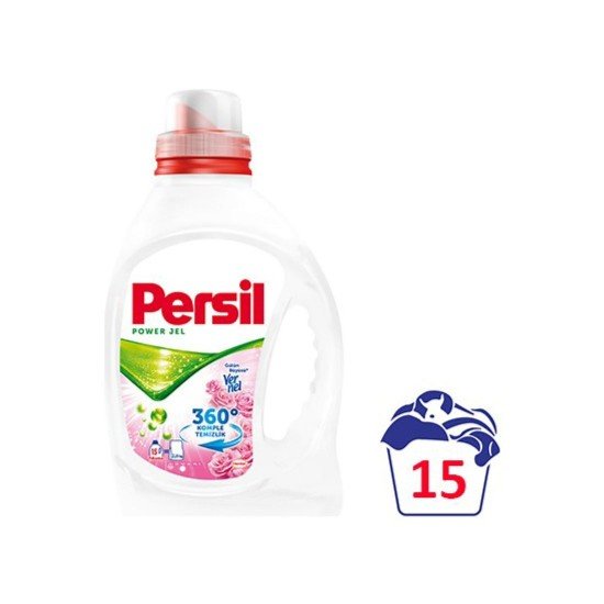 Persil Expert Jel Sıvı Çamaşır Deterjanı Vernel Gülün Büyüsü Kokulu 15 Yıkama 1050 ML