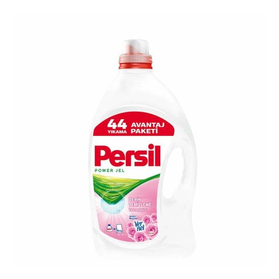 Persil Expert Jel Sıvı Çamaşır Deterjanı Vernel Gülün Büyüsü Kokulu 44 Yıkama 3080 ML